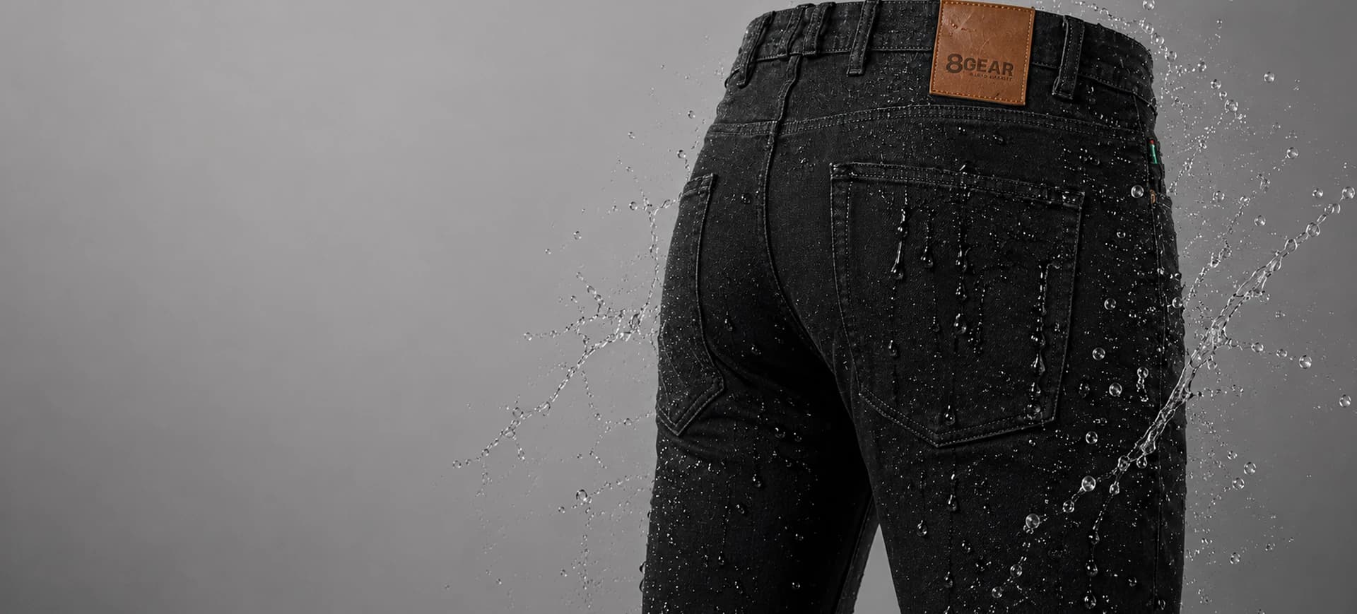 8 Gear motorcycle jeans wash and care